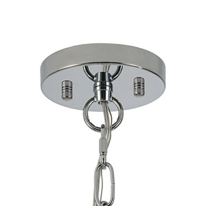 LightFixturesUSA - Glam Bloom Green Blue Crystal Flower Dandelion Chandelier - Chandelier - Chrome - 