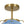 LightFixturesUSA-Glam Blue Iridescent Swirl Glass Round 1-Light Semi Flush-Chandelier-Blue-