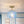 LightFixturesUSA-Glam Blue Iridescent Swirl Glass Round 1-Light Semi Flush-Chandelier-Blue-