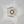 LightFixturesUSA-Glam Blue Iridescent Swirl Glass Round 1-Light Semi Flush-Chandelier-Blue-