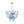 LightFixturesUSA - Glam Blue Iridescent Swirl Glass Round Tiered Chandelier - Chandelier - Medium - 