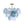 LightFixturesUSA - Glam Blue Iridescent Swirl Glass Round Tiered Chandelier - Chandelier - Small - 