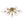 LightFixturesUSA - Glam Brass 9 - Light Frozen Ice Style Sputnik Ceiling Light - Chandelier - Brass - 9 - Lt