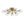 LightFixturesUSA - Glam Brass 9 - Light Frozen Ice Style Sputnik Ceiling Light - Chandelier - Brass - 9 - Lt