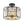 LightFixturesUSA - Glam Crystal Drum Round Semi Flush Ceiling Light - Ceiling Light - 14 in - 