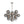 LightFixturesUSA - Glam Dark Pearl Sputnik Smoked Glass Bubble Chandelier Light Fixture - Chandelier - Nickel - 