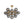 LightFixturesUSA - Glam Dark Pearl Sputnik Smoked Glass Bubble Chandelier Light Fixture - Chandelier - Nickel - 
