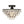 LightFixturesUSA - Glam Faceted Crystal Round Tiered Semi Flush Mount Light - Ceiling Light - Oil - Rubbed Bronze - 