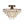 LightFixturesUSA - Glam Faceted Crystal Round Tiered Semi Flush Mount Light - Ceiling Light - Oil - Rubbed Bronze - 