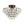LightFixturesUSA - Glam Faceted Crystal Round Tiered Semi Flush Mount Light - Ceiling Light - Oil - Rubbed Bronze - 