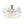 LightFixturesUSA - Glam Iridescent Glass Cluster Bubble Semi Flush Chandelier - Chandelier - Black+Brass (Pre - Order & Arrive in 2 Weeks) - 