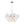 LightFixturesUSA - Glam Iridescent Glass Globe Cluster Bubble Chandelier - Chandelier - White+Brass (Pre - Order) - 