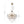 LightFixturesUSA - Glam Luxe Brass Tiered Crystal Raindrop Round Chandelier - Chandelier - Brass - 