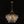 LightFixturesUSA - Glam Luxe Brass Tiered Crystal Raindrop Round Chandelier - Chandelier - Brass - 