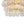 LightFixturesUSA-Glam Luxe Round Tiered Crystal Teardrop Semi Flush Mount-Ceiling Light-Brass-