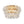 LightFixturesUSA-Glam Luxe Round Tiered Crystal Teardrop Semi Flush Mount-Ceiling Light-Brass-