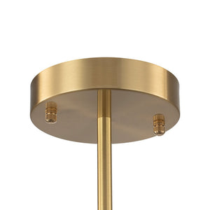 LightFixturesUSA - Glam Tiered Blue Glass Globe Bubble Sputnik Chandelier - Chandelier - Brass - 