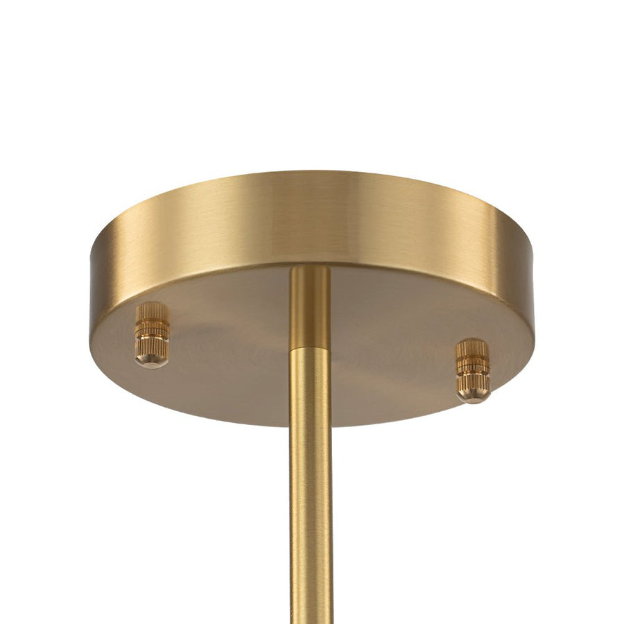 LightFixturesUSA - Glam Tiered Blue Glass Globe Bubble Sputnik Chandelier - Chandelier - Brass - 