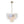 LightFixturesUSA - Glam White Iridescent Swirl Glass Round Tiered Chandelier - Chandelier - 20 in - 