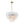 LightFixturesUSA - Glam White Iridescent Swirl Glass Round Tiered Chandelier - Chandelier - 20 in - 