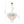 LightFixturesUSA - Glam White Iridescent Swirl Glass Round Tiered Chandelier - Chandelier - 20 in - 