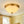 LightFixturesUSA - Gold Mid - Century Alabaster Glass Shade Flush Mount Light - Ceiling Light - 16.7 in - 