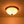 LightFixturesUSA - Gold Mid - Century Alabaster Glass Shade Flush Mount Light - Ceiling Light - 16.7 in - 