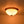 LightFixturesUSA - Gold Mid - Century Alabaster Glass Shade Flush Mount Light - Ceiling Light - 16.7 in - 