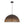 LightFixturesUSA - Hand - Applied Aged Bronze Patina Oversized Metal Dome Pendant - Pendant Light - 23.6 in - 