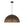 LightFixturesUSA - Hand - Applied Aged Bronze Patina Oversized Metal Dome Pendant - Pendant Light - 23.6 in - 