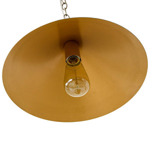 LightFixturesUSA - Industrial 1 - Light Rusty Silver Iron Cone Kitchen Pendant - Pendant Light - 13.8 in. - 