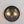 LightFixturesUSA - Industrial Black Round Crackled Glass Flush Mount Light - Ceiling Light - Black - 