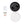Load image into Gallery viewer, LightFixturesUSA - Industrial Black Round Seeded Glass Flush Mount Light - Ceiling Light - Black - 
