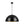 LightFixturesUSA - Industrial Farmhouse Black Iron Oversized Dome Pendant Light - Pendant Light - 15.7 in. - 