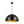 LightFixturesUSA - Industrial Farmhouse Black Iron Oversized Dome Pendant Light - Pendant Light - 15.7 in. - 