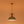 LightFixturesUSA - Industrial Farmhouse Distressed Teal Gold Metal Dome Pendant - Pendant Light - 16.3 in - 