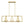 LightFixturesUSA-Industrial Farmhouse Rectangular Kitchen Island Pendant-Chandelier-Dark Rust-