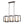 LightFixturesUSA - Industrial Farmhouse Rectangular Kitchen Island Pendant - Chandelier - Matte Black - 