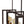 LightFixturesUSA - Industrial Farmhouse Rectangular Kitchen Island Pendant - Chandelier - Red Rust - 