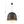 LightFixturesUSA - Industrial Oversized Iron Bell Dome Pendant Light Black Gold Powder - Chandelier - 21.6 in. - 