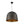 LightFixturesUSA - Industrial Oversized Iron Bell Dome Pendant Light Black Gold Powder - Chandelier - 21.6 in. - 