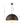 LightFixturesUSA - Industrial Oversized Large Metal Dome Pendant Light - Chandelier - Black - 15 in. (Pre - Order)