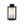 LightFixturesUSA - IP23 1 - Light Black Ribbed Glass Outdoor Wall Lantern - Wall Sconce - 1 Pack - 8 in
