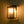LightFixturesUSA - IP23 1 - Light Black Ribbed Glass Outdoor Wall Lantern - Wall Sconce - 1 Pack - 8 in
