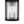 LightFixturesUSA - IP23 1 - Light Black Ribbed Glass Outdoor Wall Lantern - Wall Sconce - 1 Pack - 8 in