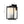 LightFixturesUSA - IP23 1 - Light Black Ribbed Glass Outdoor Wall Lantern - Wall Sconce - 2 Packs - 6 in