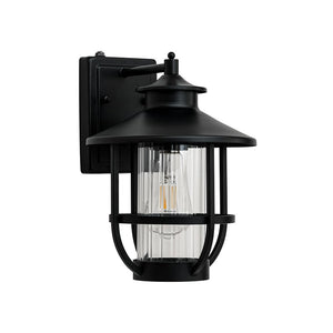 LightFixturesUSA - IP23 Black 1 - Light Manor Wire Cage Outdoor Wall Sconce - Wall Sconce - 1 Pack - 