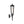 LightFixturesUSA - IP23 Black Manor 1 - Light Lantern Outdoor Wall Sconce - Wall Sconce - 1 Pack - 