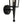 LightFixturesUSA - IP23 Black Manor 1 - Light Lantern Outdoor Wall Sconce - Wall Sconce - 1 Pack - 