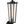 LightFixturesUSA - IP23 Black Manor 1 - Light Lantern Outdoor Wall Sconce - Wall Sconce - 1 Pack - 